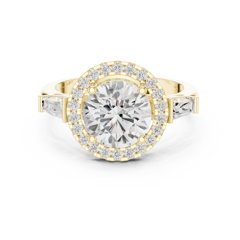 Ladies Ring DDLR-342@7 - Yellow Gold - Image