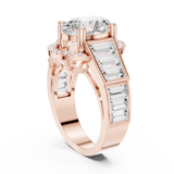 Ladies Ring DDLR-343@7 - Rose Gold - Image