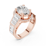 Ladies Ring DDLR-343@7 - Rose Gold - Image