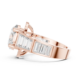 Ladies Ring DDLR-343@7 - Rose Gold - Image