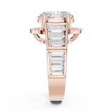 Ladies Ring DDLR-343@7 - Rose Gold - Image