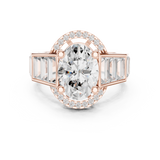 Ladies Ring DDLR-343@7 - Rose Gold - Image