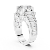 Ladies Ring DDLR-343@7 - White Gold - Image