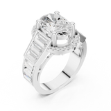Ladies Ring DDLR-343@7 - White Gold - Image