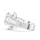 Ladies Ring DDLR-343@7 - White Gold - Image