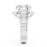 Ladies Ring DDLR-343@7 - White Gold - Image