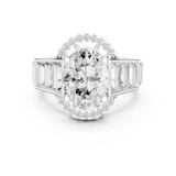 Ladies Ring DDLR-343@7 - White Gold - Image