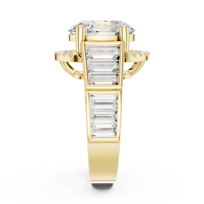 Ladies Ring DDLR-343@7 - Yellow Gold - Image