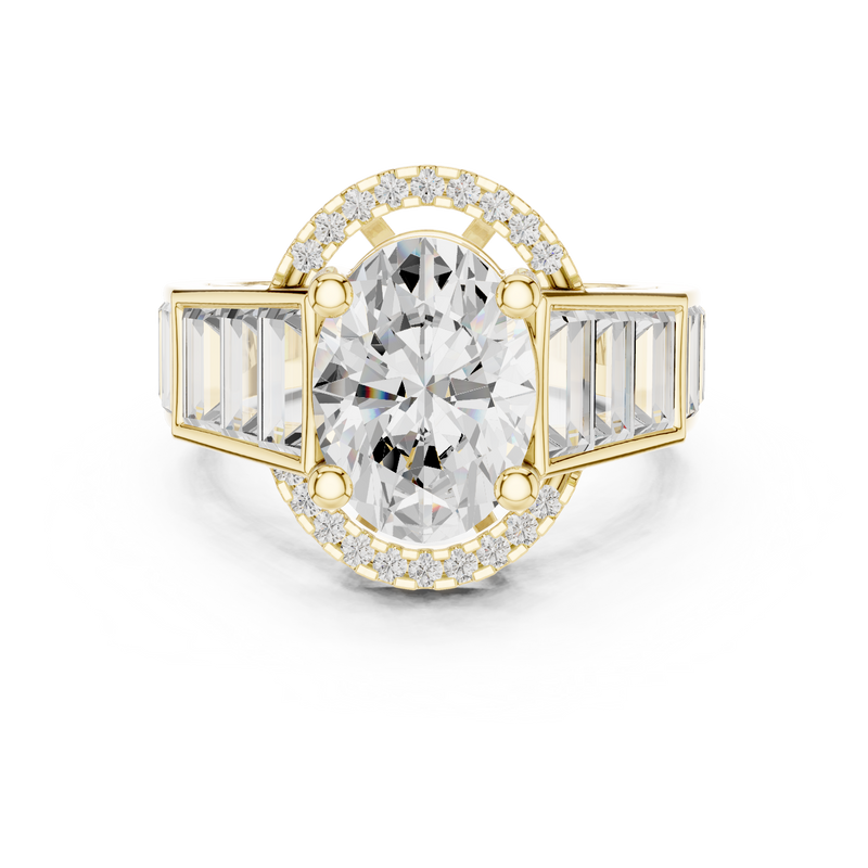 Ladies Ring DDLR-343@7 - Yellow Gold - Image