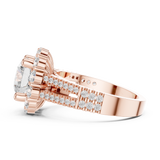 Ladies Ring DDLR-344@7 - Rose Gold - Image