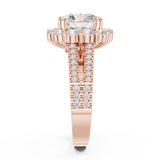 Ladies Ring DDLR-344@7 - Rose Gold - Image