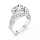 Ladies Ring DDLR-344@7 - White Gold - Image