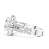Ladies Ring DDLR-344@7 - White Gold - Image