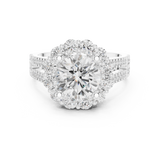 Ladies Ring DDLR-344@7 - White Gold - Image