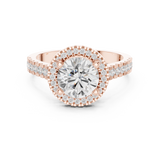Ladies Ring DDLR-345@7 - Rose Gold - Image