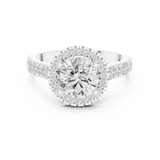 Ladies Ring DDLR-345@7 - White Gold - Image