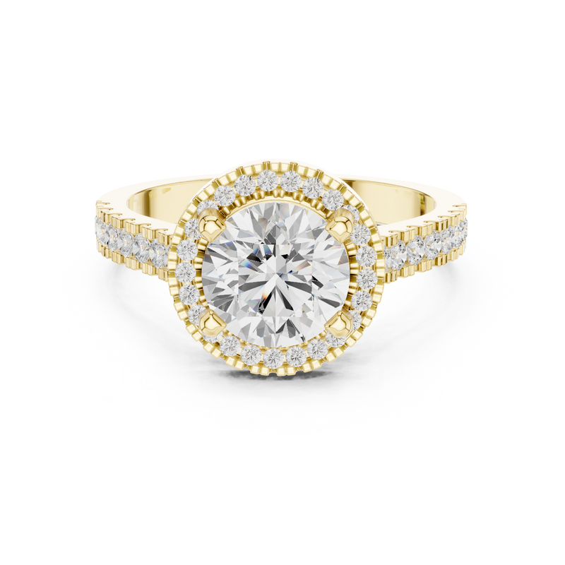 Ladies Ring DDLR-345@7 - Yellow Gold - Image