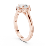 Ladies Ring DDLR-346@7 - Rose Gold - Image