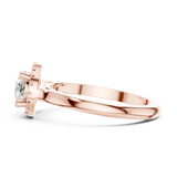 Ladies Ring DDLR-346@7 - Rose Gold - Image