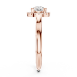 Ladies Ring DDLR-346@7 - Rose Gold - Image