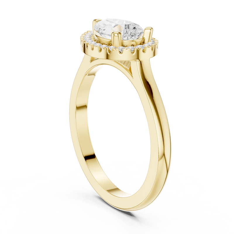 Ladies Ring DDLR-346@7 - Yellow Gold - Image