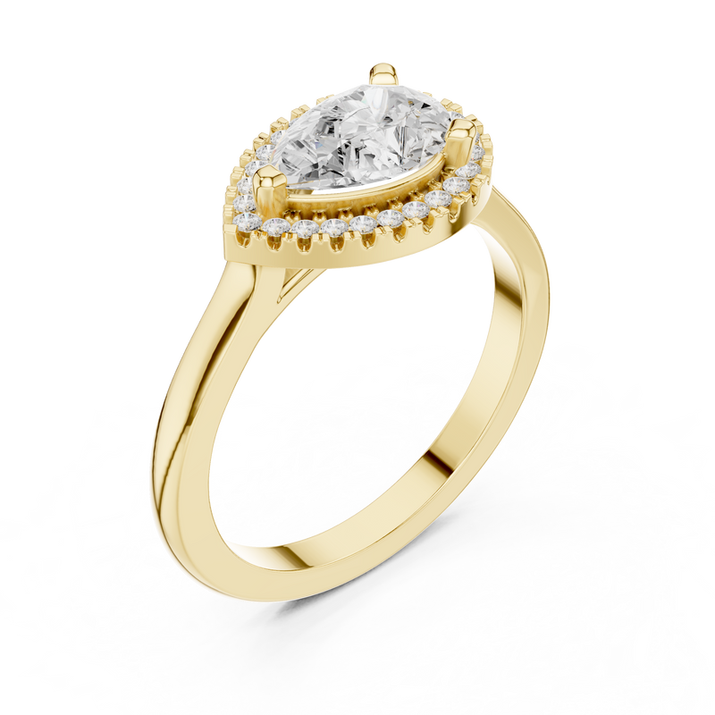 Ladies Ring DDLR-346@7 - Yellow Gold - Image