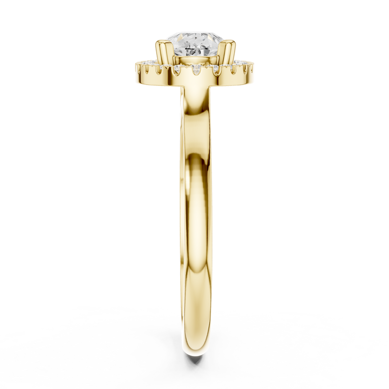 Ladies Ring DDLR-346@7 - Yellow Gold - Image
