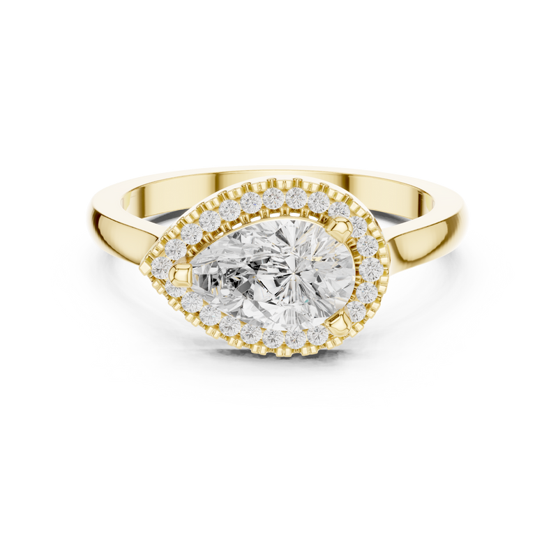 Ladies Ring DDLR-346@7 - Yellow Gold - Image