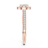 Ladies Ring DDLR-347@7 - Rose Gold - Image