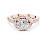 Ladies Ring DDLR-347@7 - Rose Gold - Image