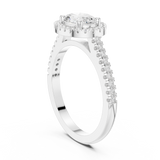 Ladies Ring DDLR-347@7 - White Gold - Image