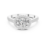 Ladies Ring DDLR-347@7 - White Gold - Image