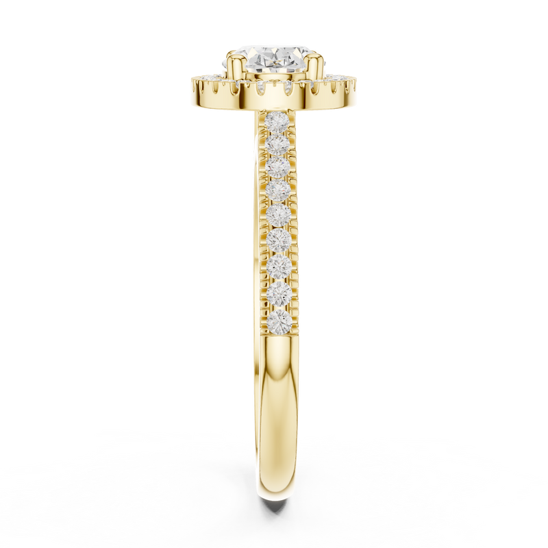 Ladies Ring DDLR-347@7 - Yellow Gold - Image