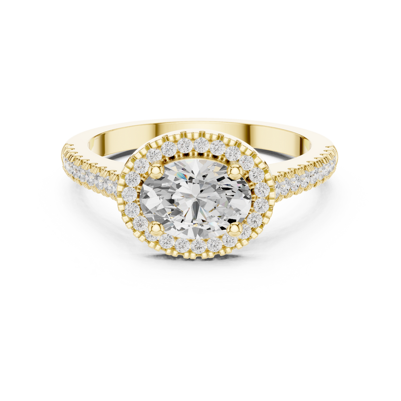 Ladies Ring DDLR-347@7 - Yellow Gold - Image