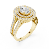 Ladies Ring DDLR-348@7 - Yellow Gold - Image