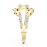 Ladies Ring DDLR-348@7 - Yellow Gold - Image