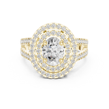 Ladies Ring DDLR-348@7 - Yellow Gold - Image