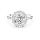Ladies Ring DDLR-349@7 - White Gold - Image