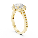 Ladies Ring DDLR-349@7 - Yellow Gold - Image