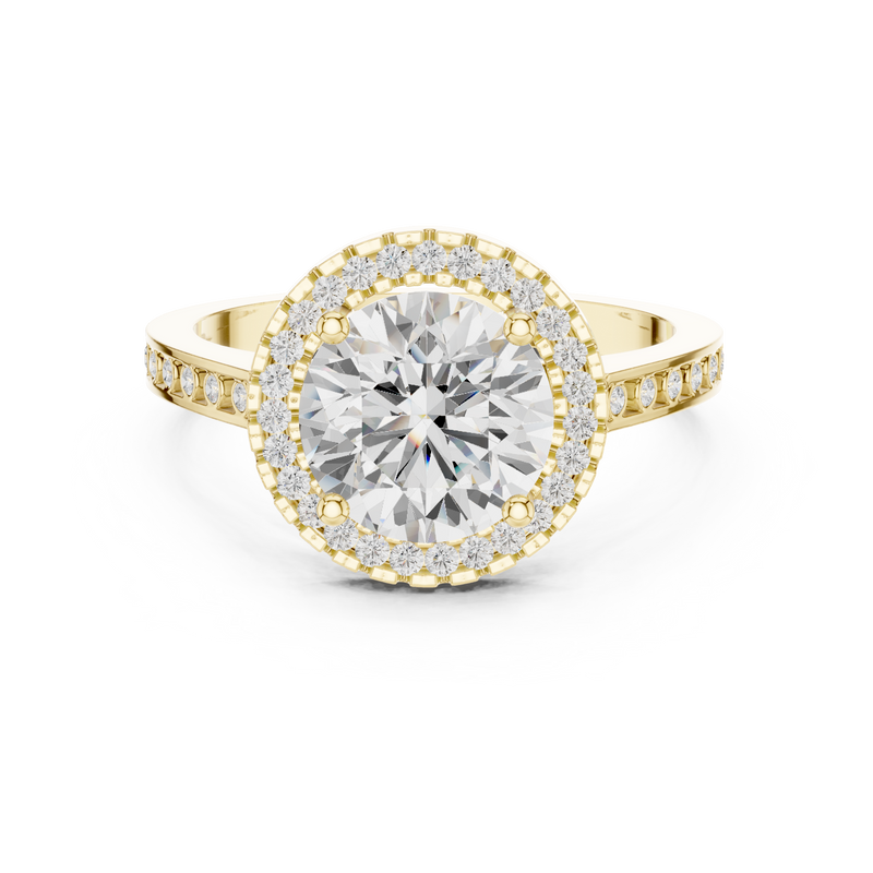 Ladies Ring DDLR-349@7 - Yellow Gold - Image