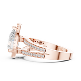Ladies Ring DDLR-350@7 - Rose Gold - Image