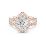 Ladies Ring DDLR-350@7 - Rose Gold - Image