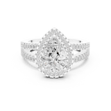 Ladies Ring DDLR-350@7 - White Gold - Image
