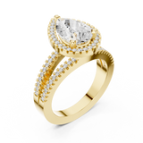 Ladies Ring DDLR-350@7 - Yellow Gold - Image