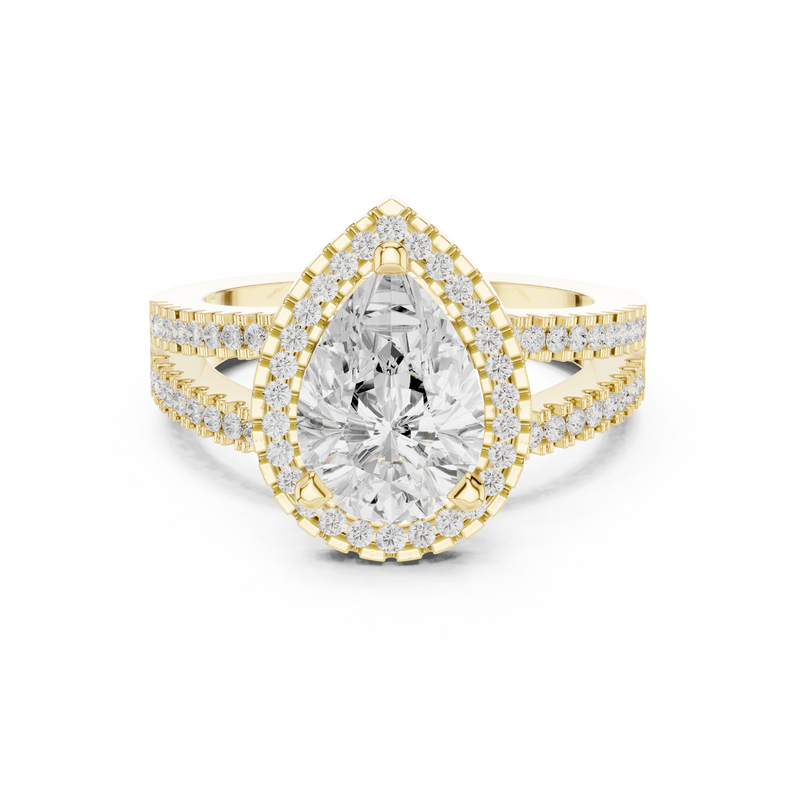 Ladies Ring DDLR-350@7 - Yellow Gold - Image