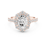 Ladies Ring DDLR-351@7 - Rose Gold - Image