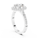 Ladies Ring DDLR-351@7 - White Gold - Image