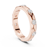 Ladies Ring DDLR-352@7 - Rose Gold - Image