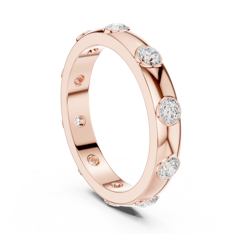 Ladies Ring DDLR-352@7 - Rose Gold - Image