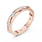 Ladies Ring DDLR-352@7 - Rose Gold - Image